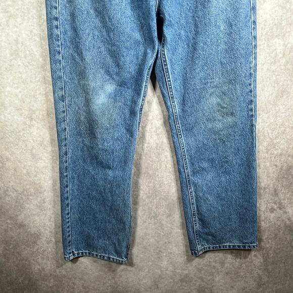 Harley Davidson Jeans Mens 38X30 Denim Bootcut Biker Motorcycle Cowboy Work USA - Picture 3 of 12